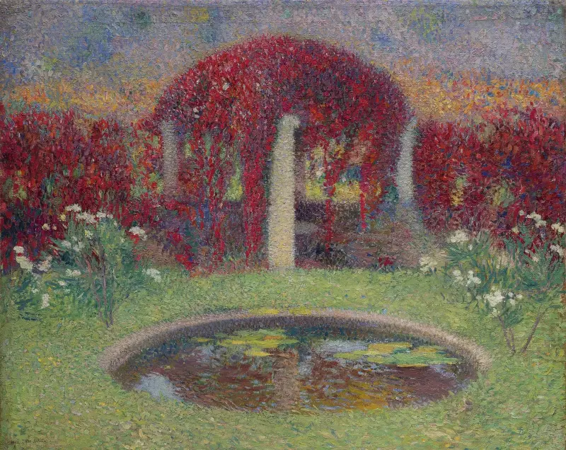 Bassängen och bersån av Henri Martin