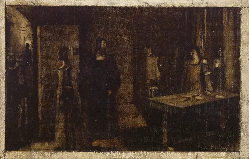 Die Kreuzigung von Henri Martin
