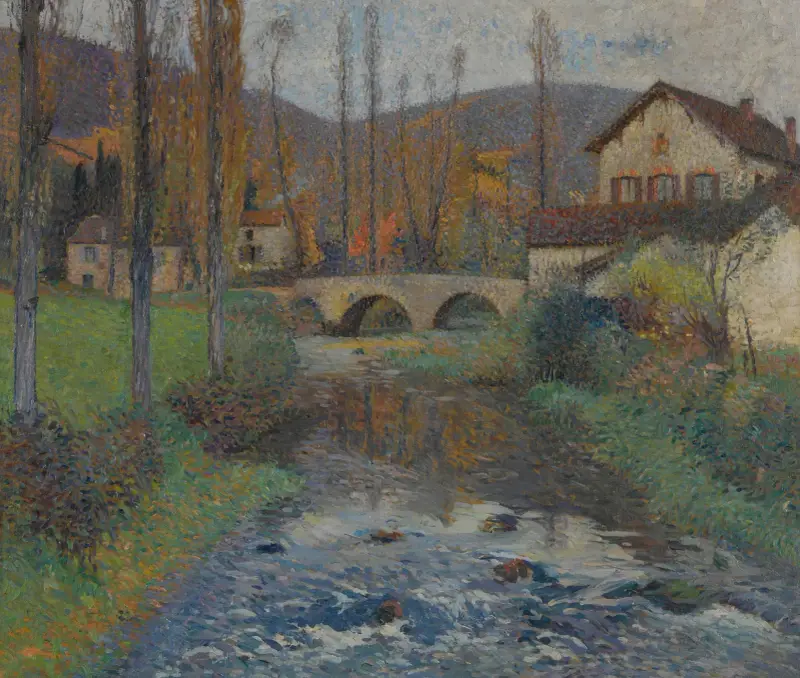 Bron i Labastide-du-Vert av Henri Martin