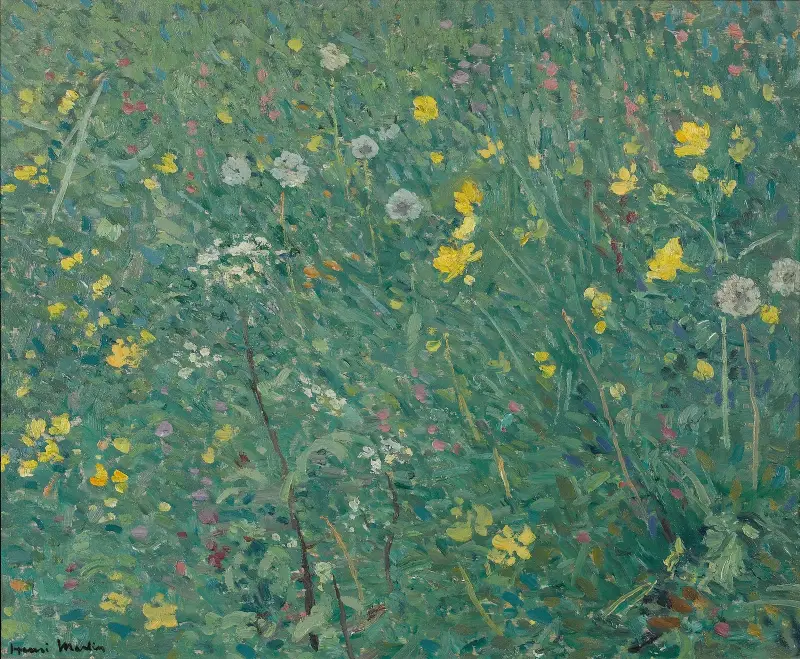 Les Fleurs av Henri Martin