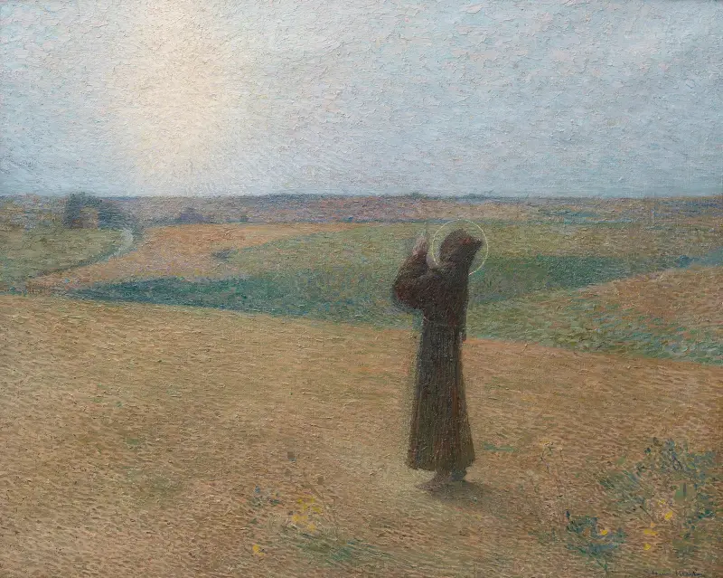 Den helige Franciskus av Assisi av Henri Martin