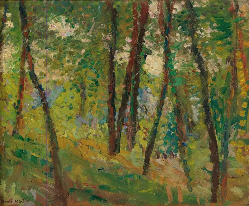 Skogsdunge, Henri Martin