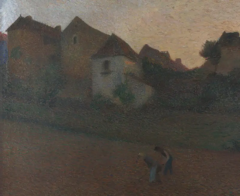 Skymning i dalen av Henri Martin