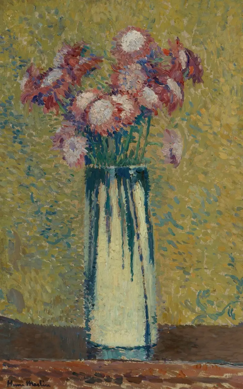 Blomstervas av Henri Martin