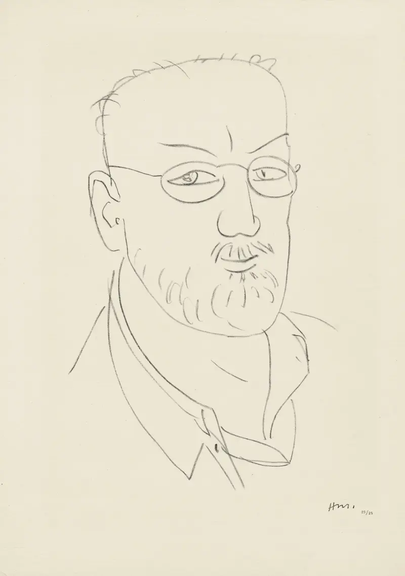 Autoportret, 1944, Henri Matisse