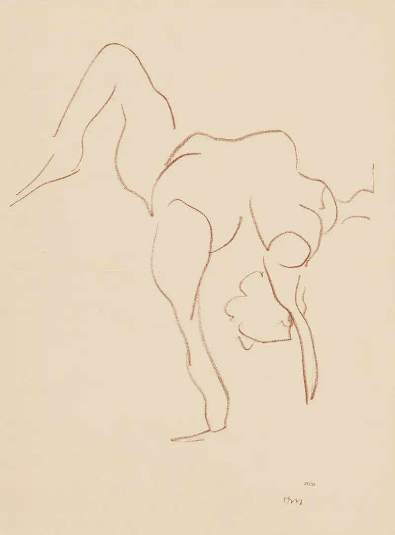 Tancerki akrobatyczne, pl. 04, Henri Matisse