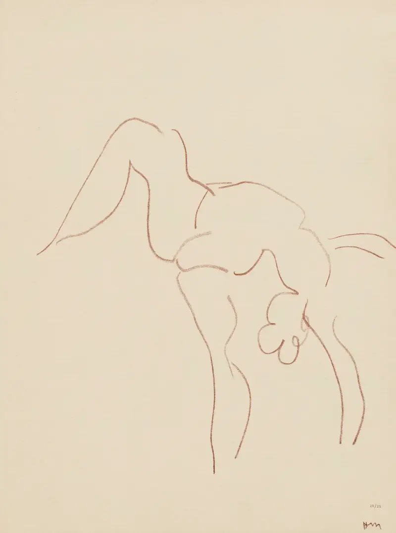 Akrobatische Tänzer, 1931 – Nr. 1 von Henri Matisse