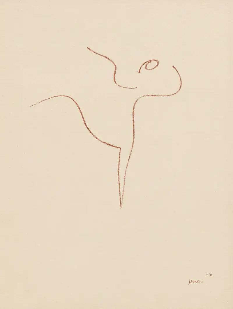 Akrobatyczne tancerki, 1931 – nr 2, Henri Matisse