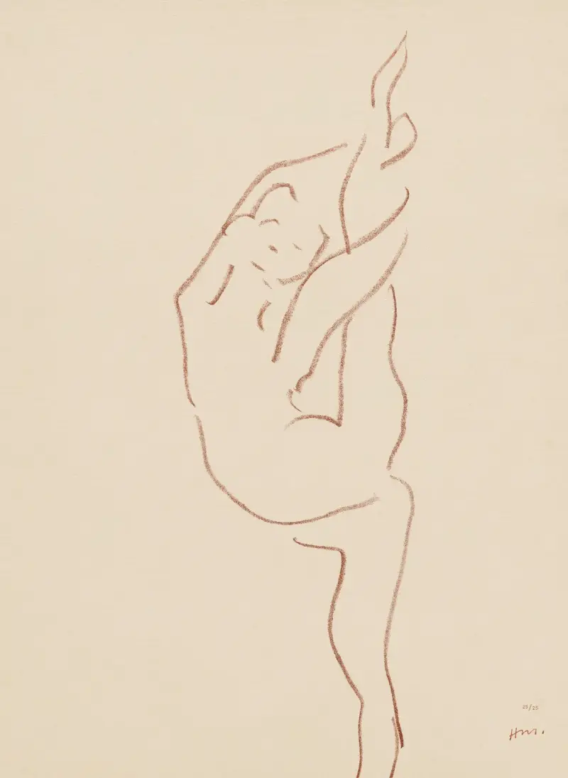 Tancerki akrobatyczne, pl. 09, 1931 – nr 3, Henri Matisse