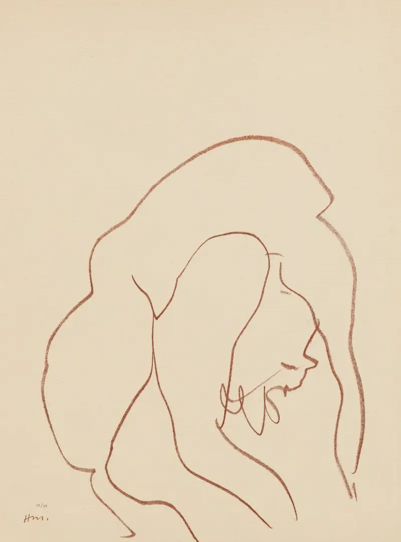 Danseuses acrobate Pl.11 av Henri Matisse