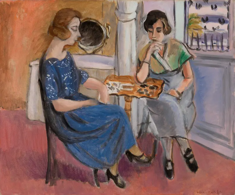 Domino Players av Henri Matisse