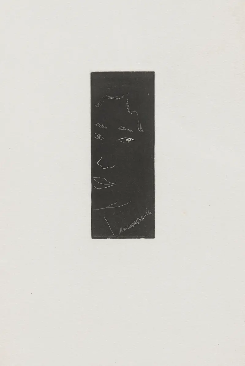 Emma au ruché de dentelle av Henri Matisse