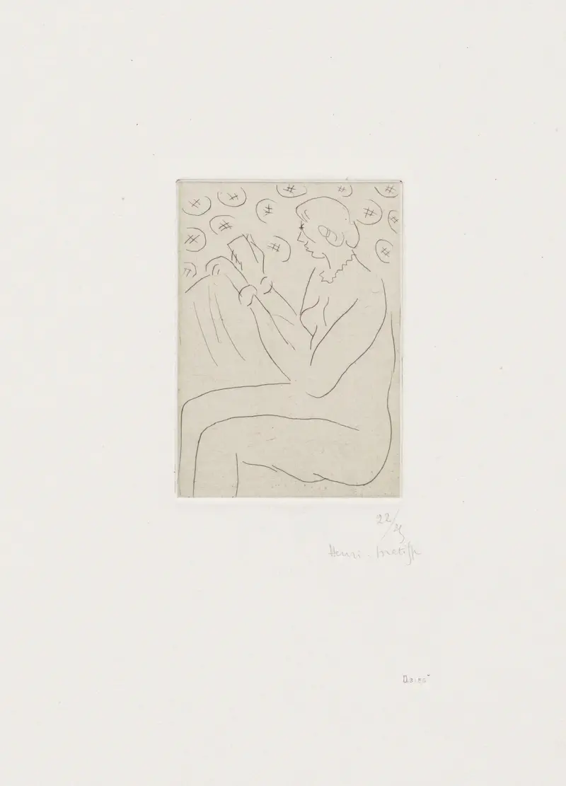 Lesende Frau, 1929 – Nr. 2 von Henri Matisse