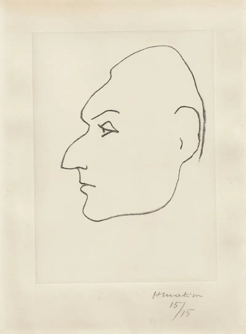 Henry de Montherlant, 1942 – nr 3 av Henri Matisse