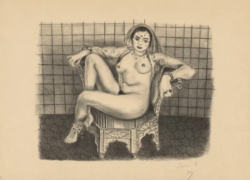 Jeune Hindoue av Henri Matisse