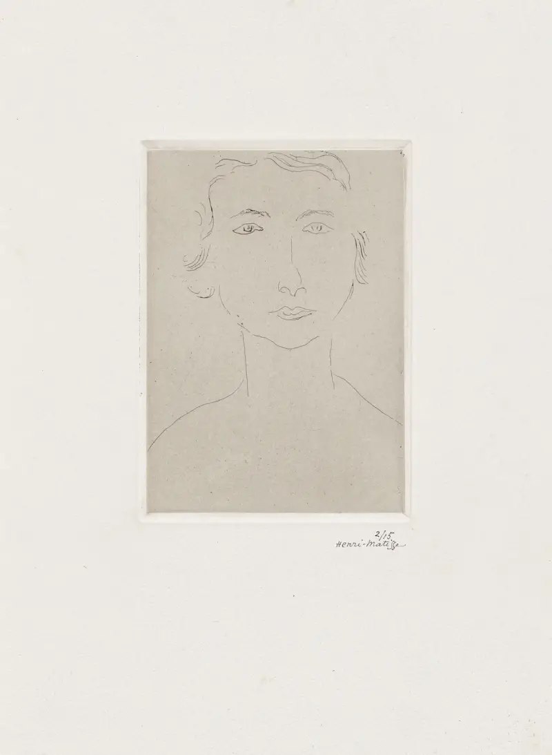 Jeune polonaise av Henri Matisse