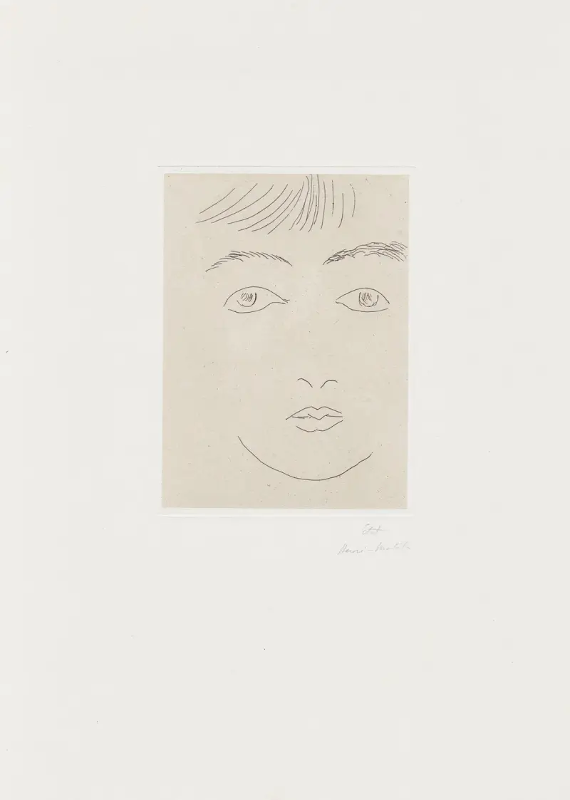 Josette Gris (Séraphique) von Henri Matisse
