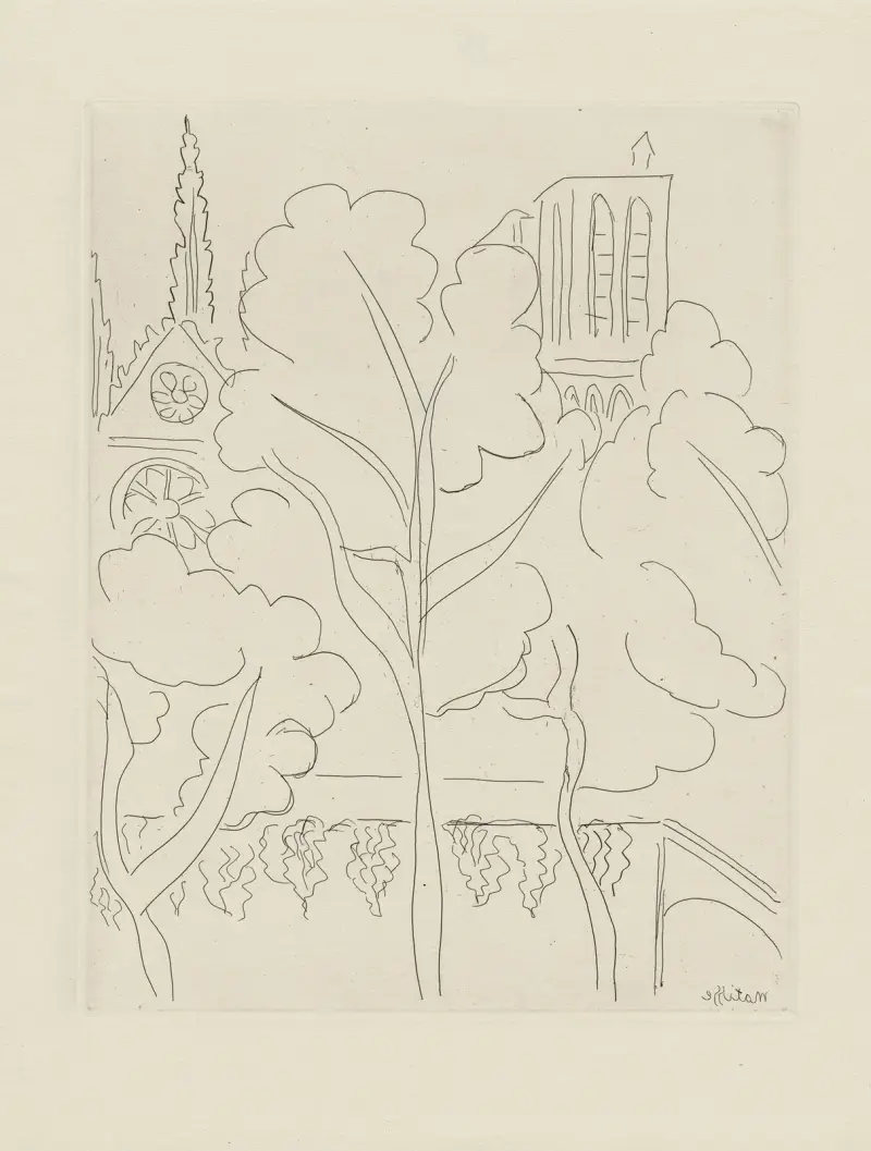 La Cité – Notre-Dame av Henri Matisse