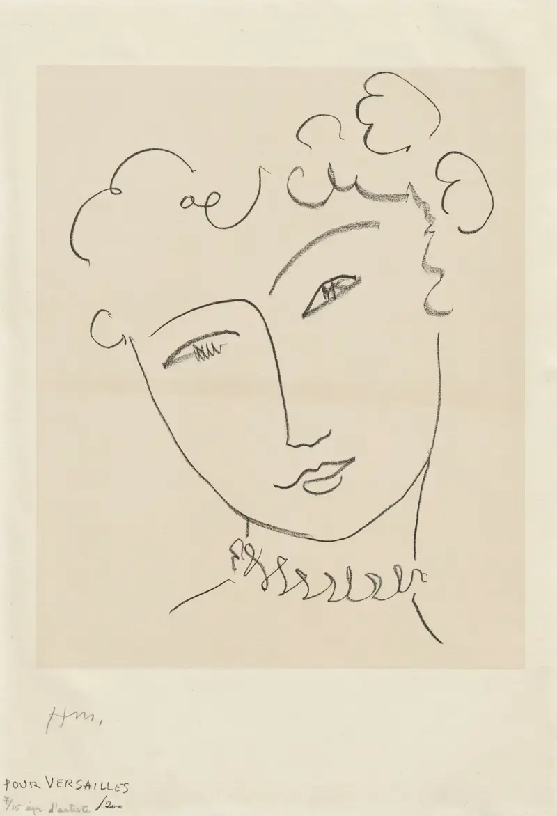 La Pompadour, 1951 – Nr. 2, Henri Matisse