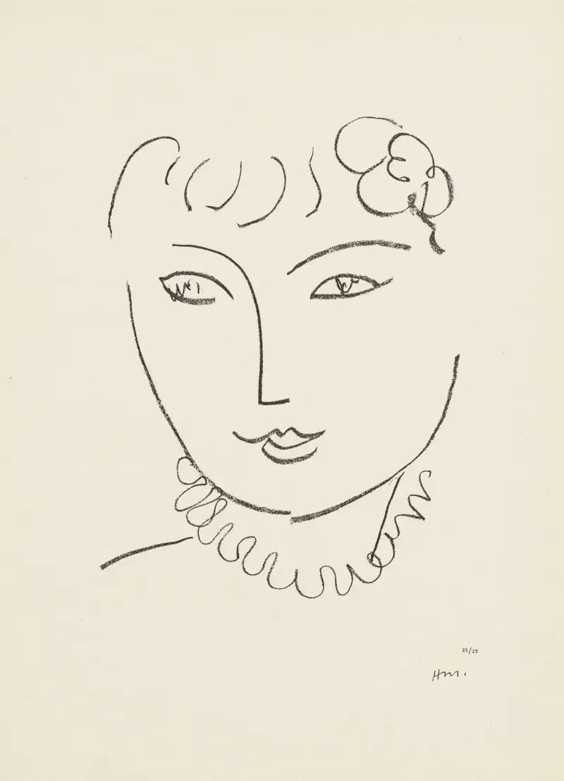 La Pompadour, 1951 – Nr. 4 von Henri Matisse