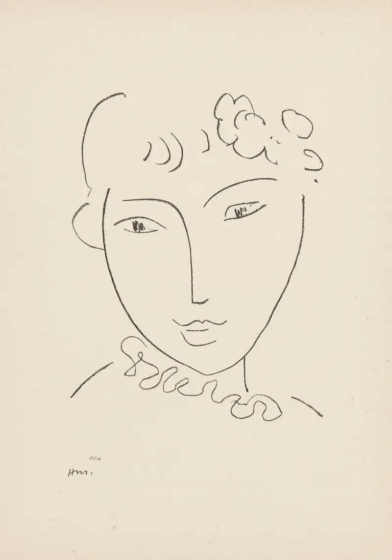 La Pompadour, 1951 – Nr. 6 von Henri Matisse