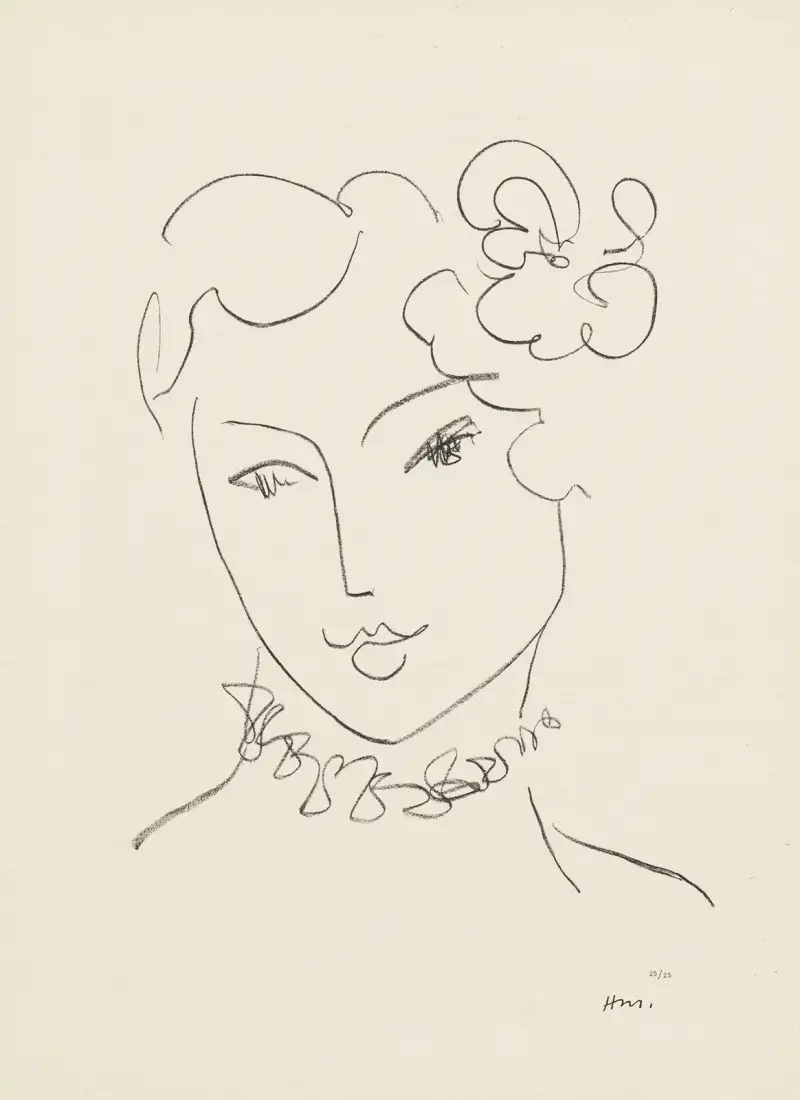 La Pompadour, 1951 – Nr. 8, Henri Matisse