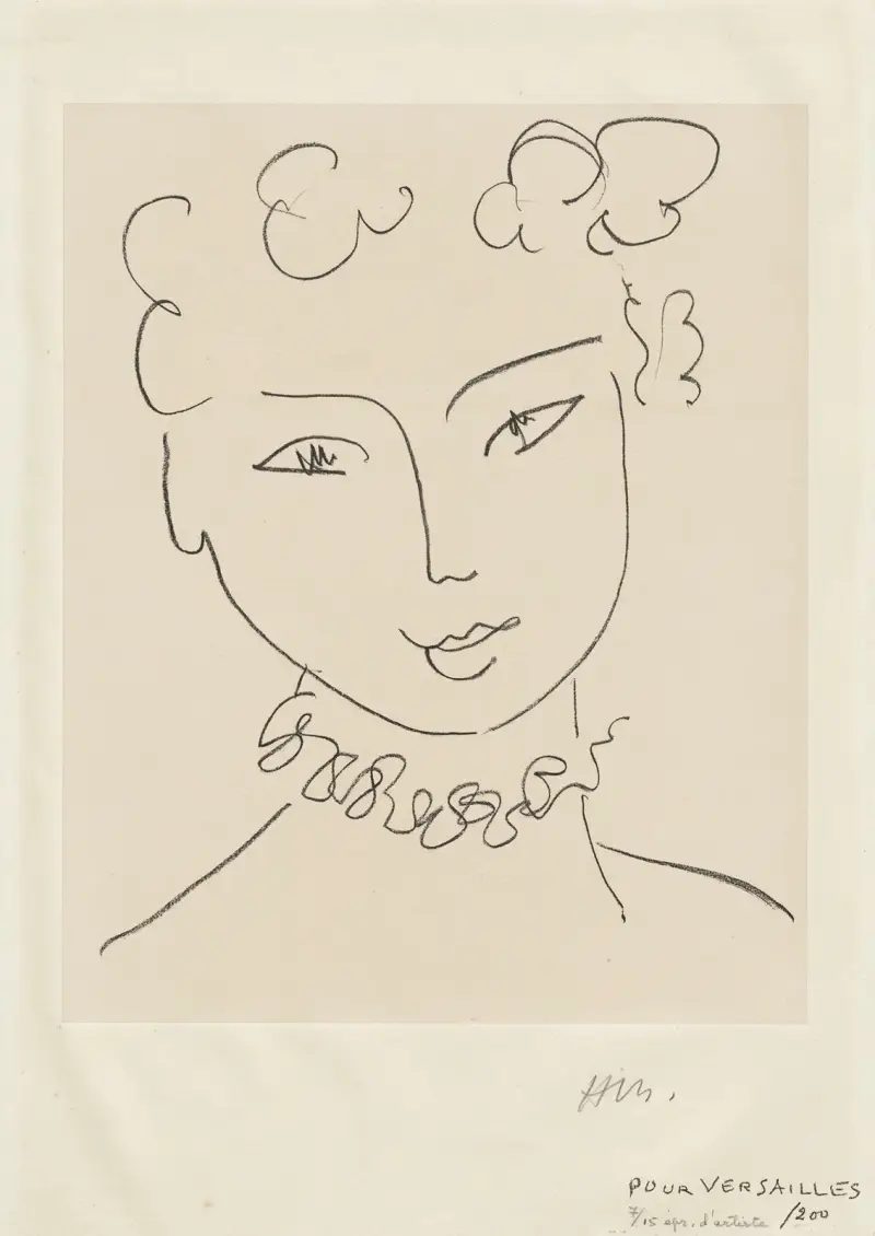 La Pompadour, 1951 – Nr. 1, Henri Matisse
