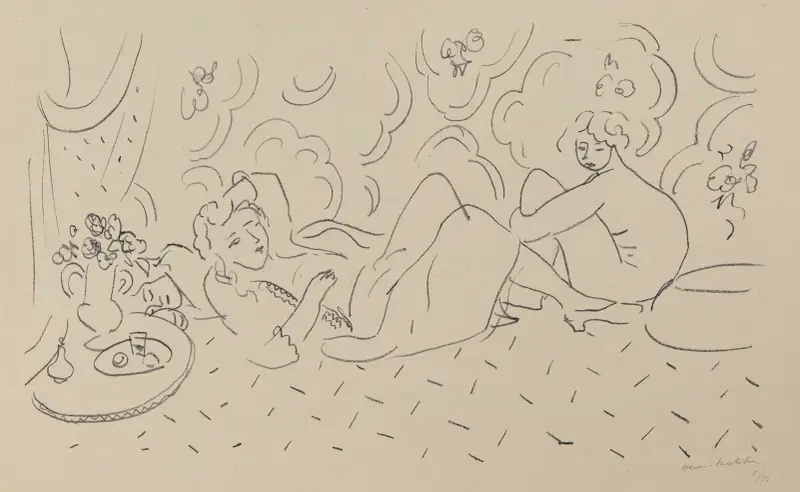 Die drei Modelle von Henri Matisse