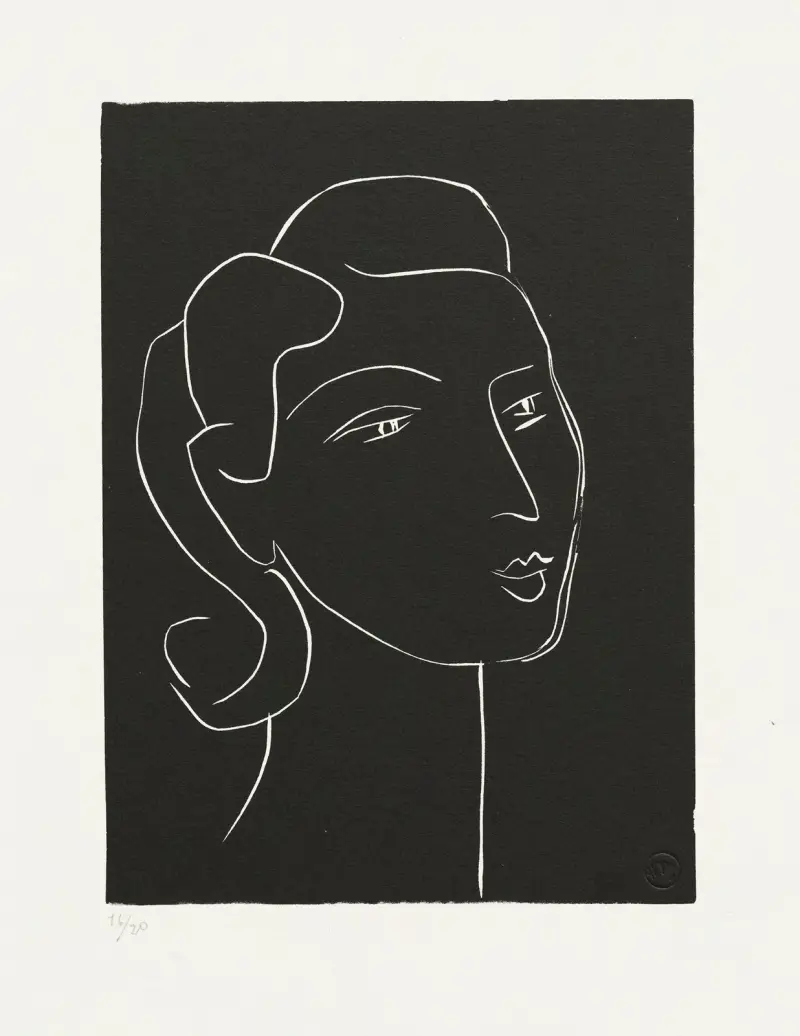 Mademoiselle J. L av Henri Matisse