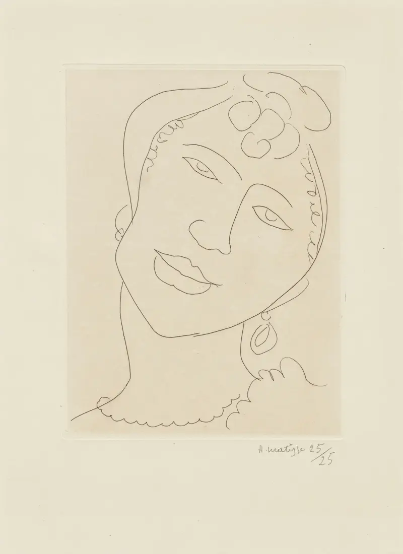 Martiniquaise, 1946 – nr 2 av Henri Matisse