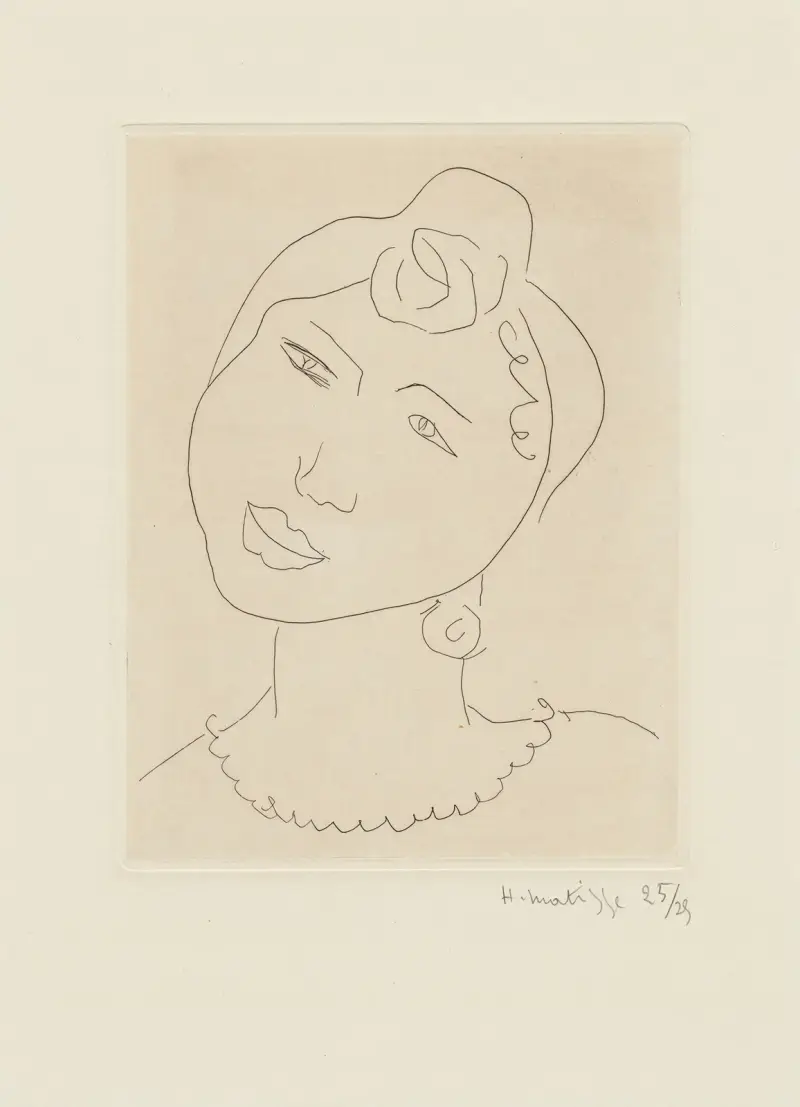 Martiniquaise, 1946 – nr 4 av Henri Matisse