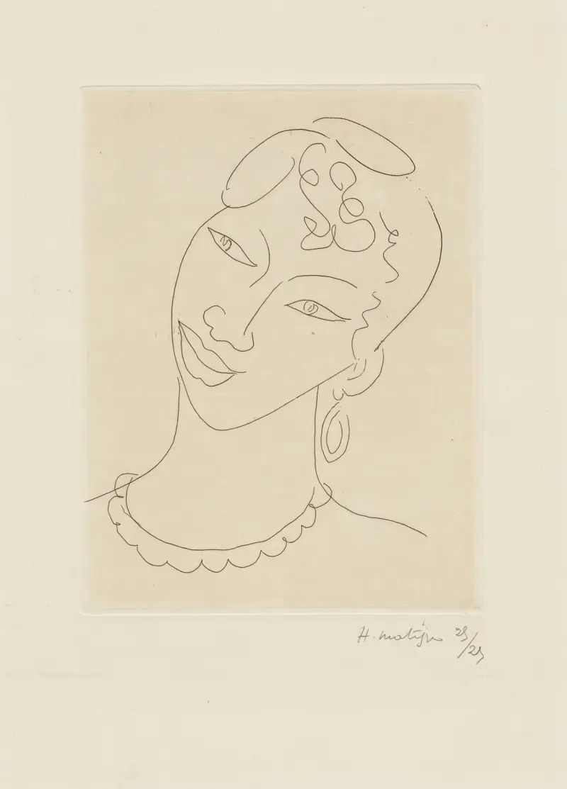 Martiniquaise, 1946 – nr 5 av Henri Matisse
