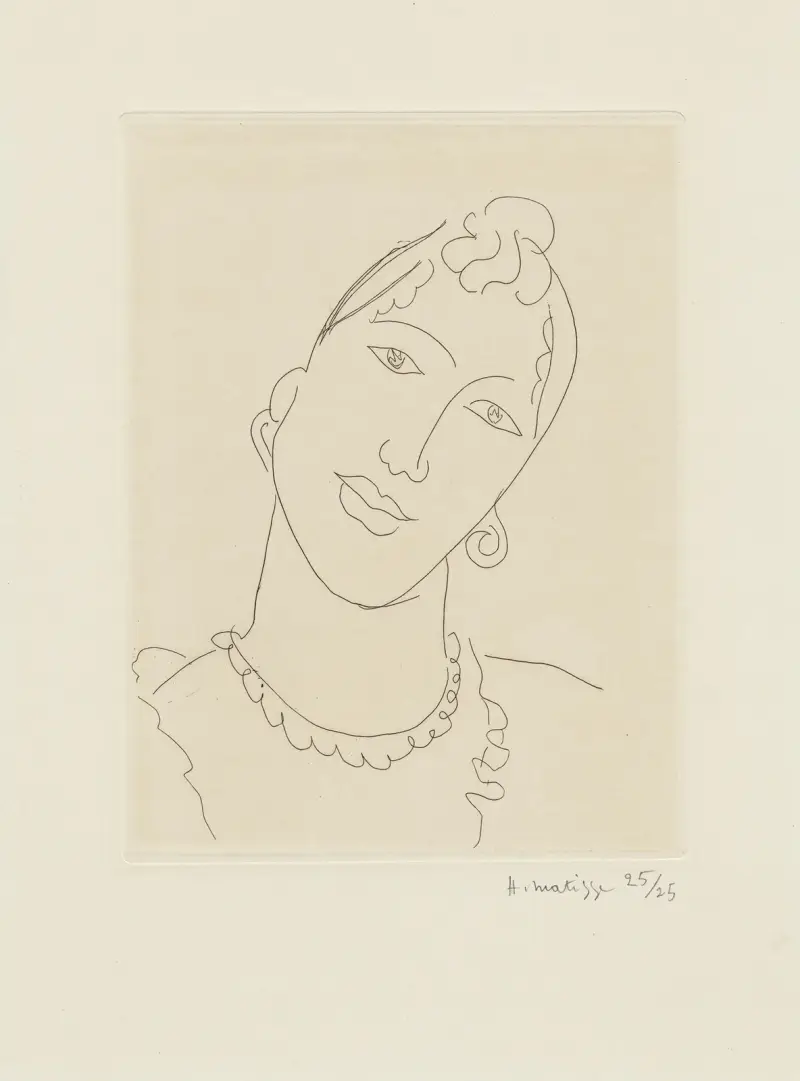 Martiniquaise, 1946 – nr 6 av Henri Matisse