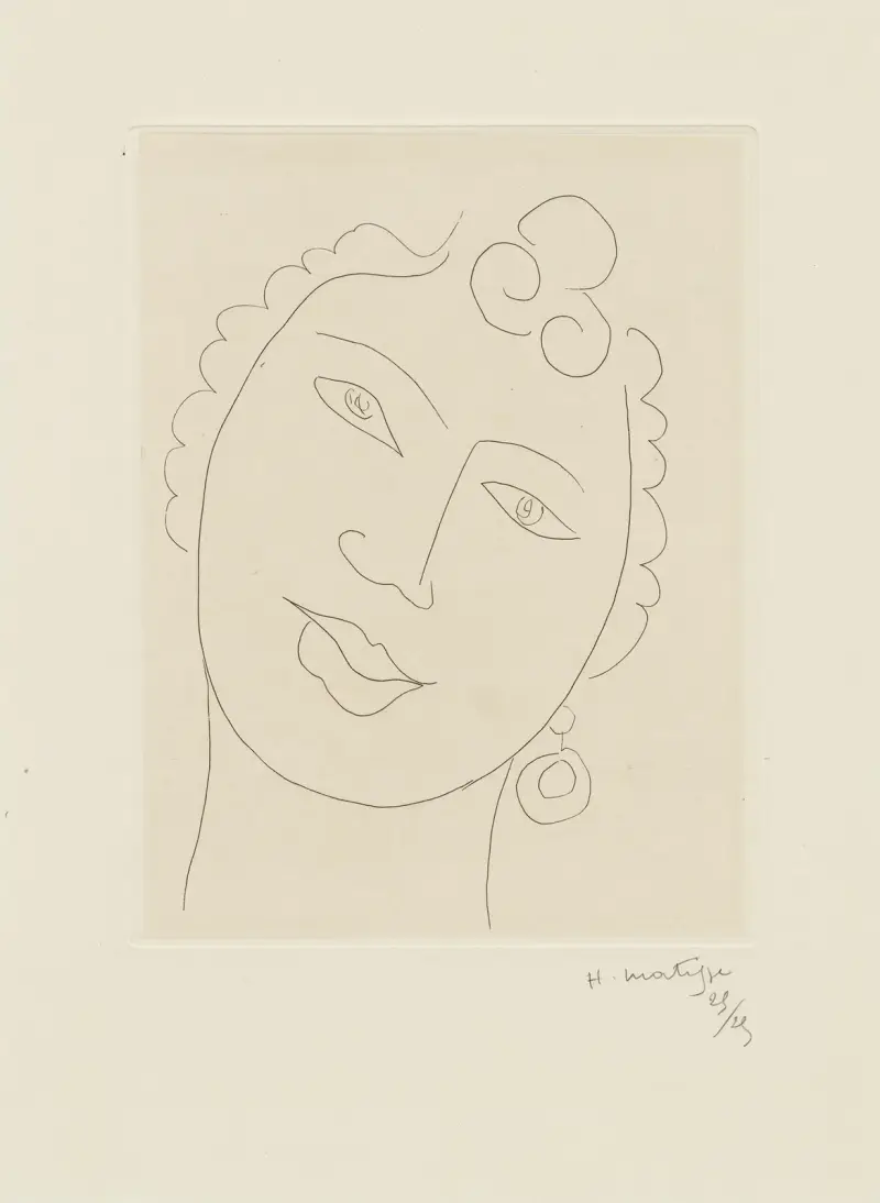 Martiniquaise, 1946 – nr 7 av Henri Matisse