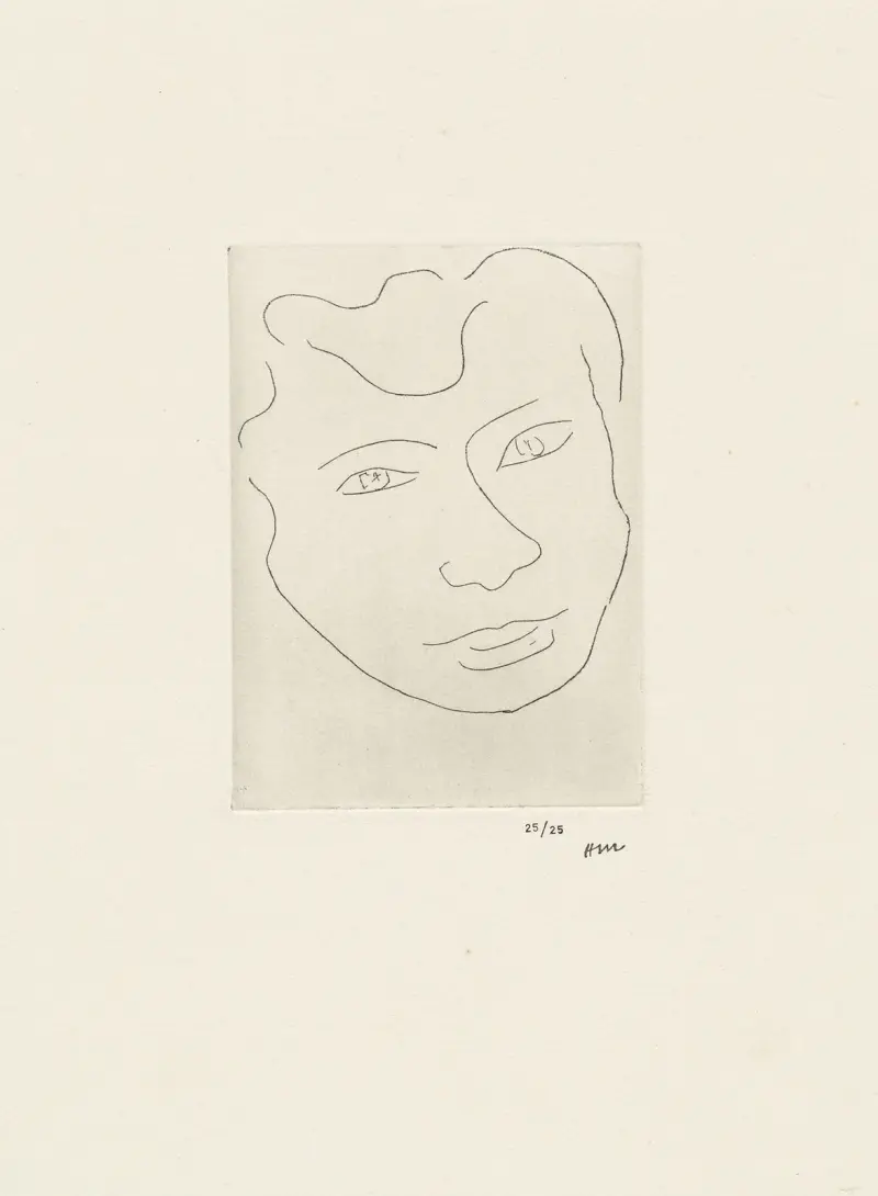Maska, 1946 – Nr. 1, Henri Matisse
