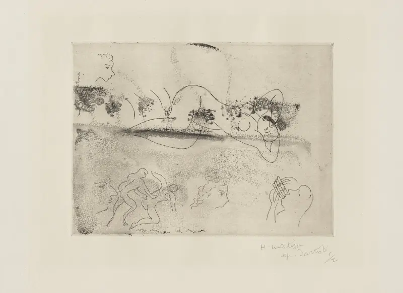Ležící akt. Remarques, Henri Matisse