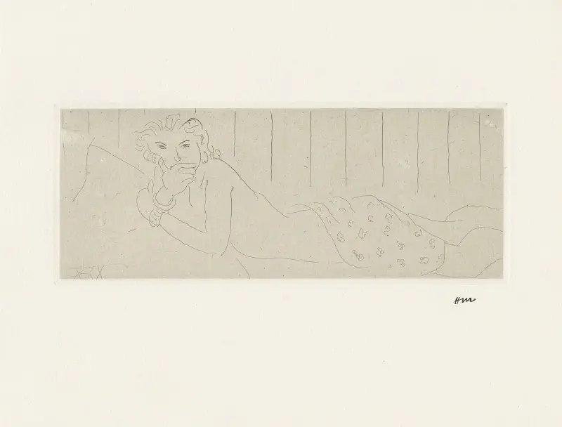 Liegender Akt von Henri Matisse