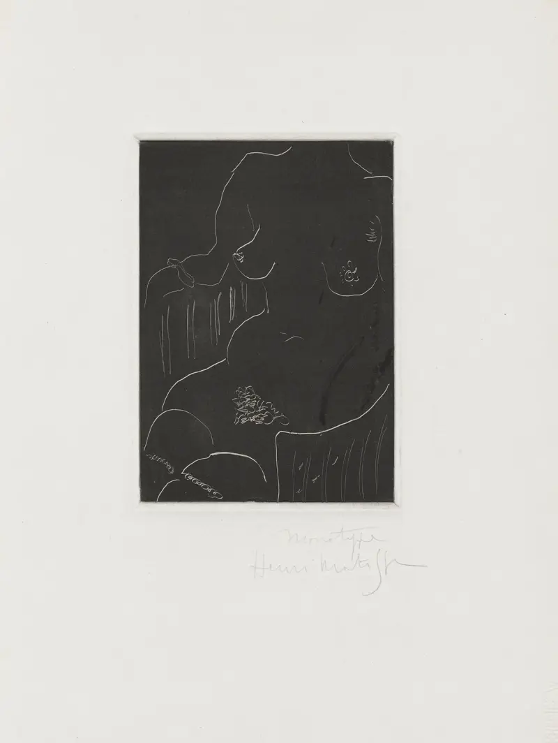 Nu assis au bracelet II av Henri Matisse