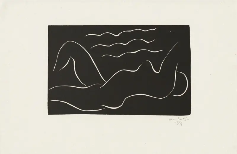 Akt in den Wellen von Henri Matisse