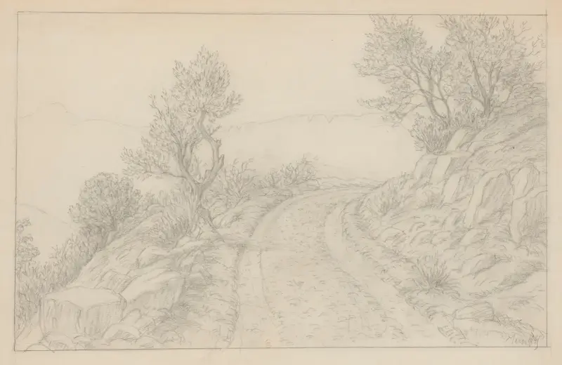 1er et 2ème essais d’aveugle (Buis-les-Baronnies) av Henri Rivière