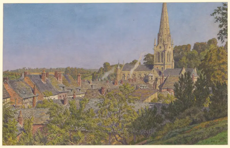 Auffay, 1928, Henri Rivière