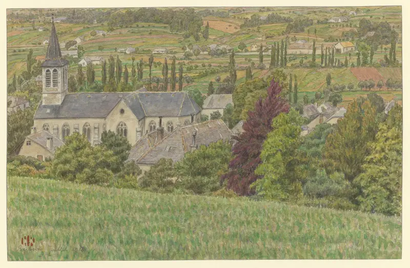 Barberaz 2 av Henri Rivière