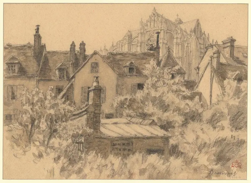 Beauvais av Henri Rivière