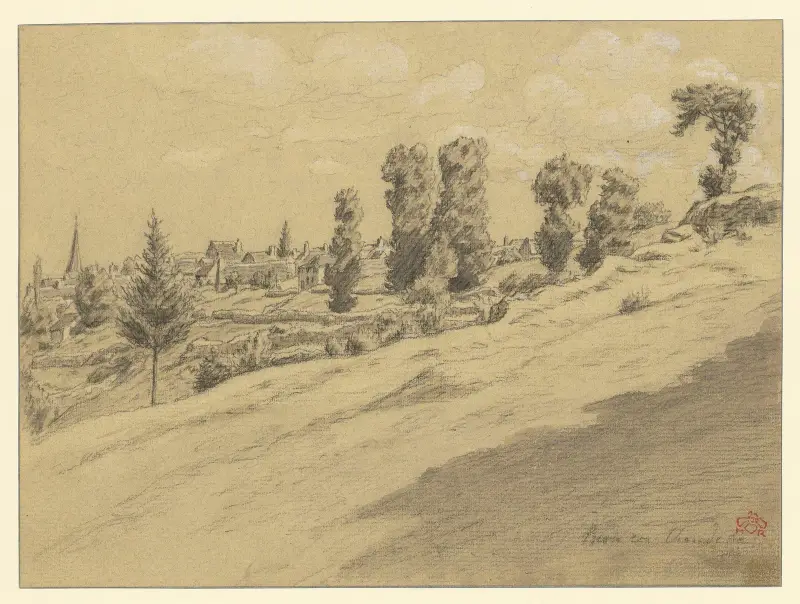 Besse-en-Chandesse av Henri Rivière