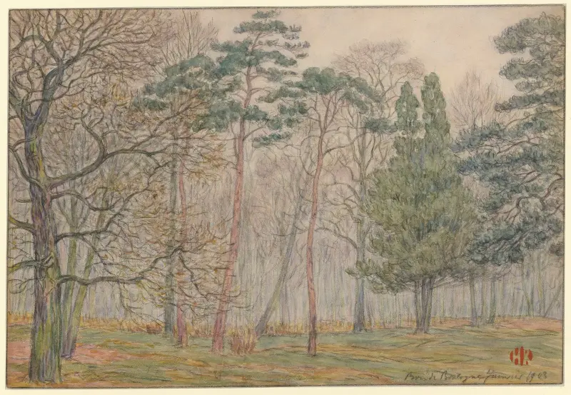 Bois de Boulogne, 1903 – nr 1 av Henri Rivière