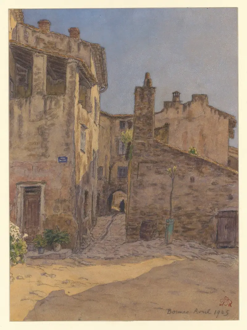 Bormes av Henri Rivière