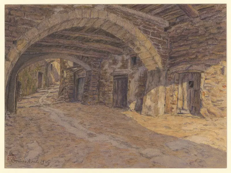 Bormes av Henri Rivière