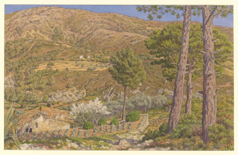Bormes av Henri Rivière
