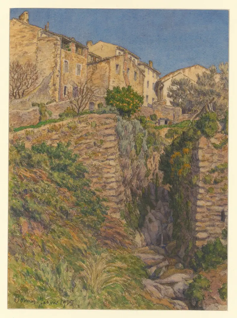 Bormes av Henri Rivière