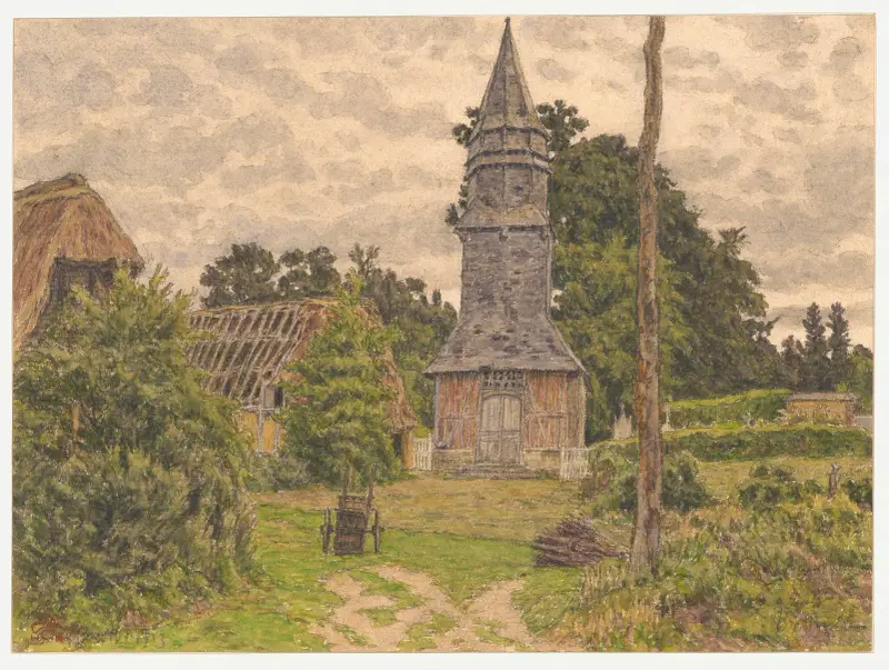 Bretteville av Henri Rivière